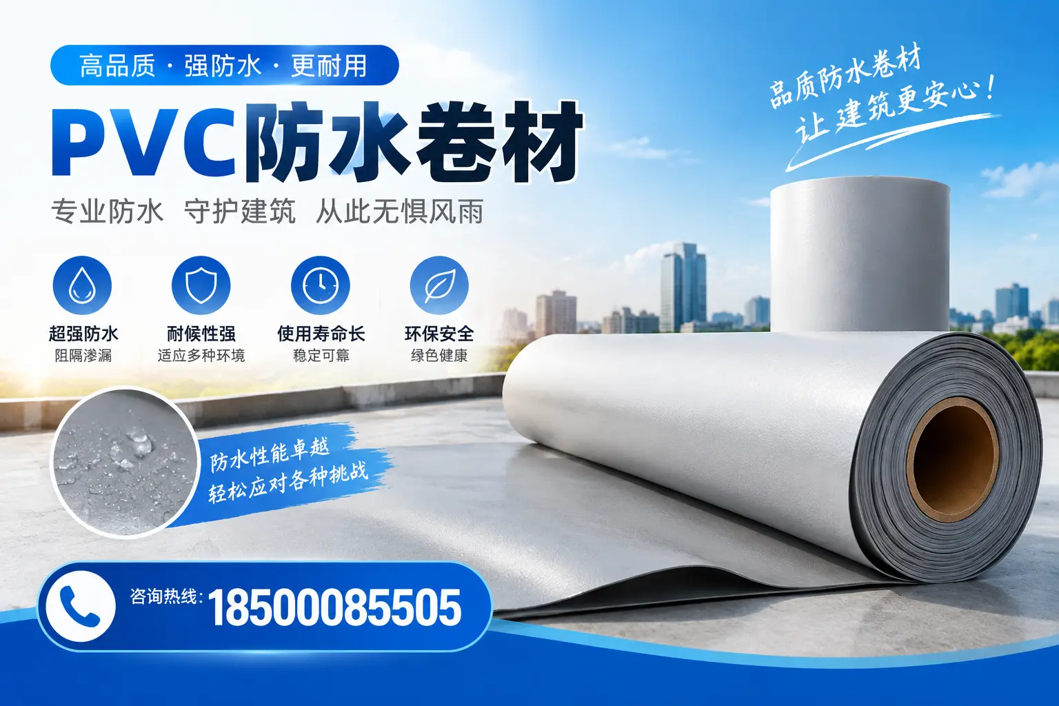 如何选择高质量的PVC防水卷材？临高消费者必看指南
